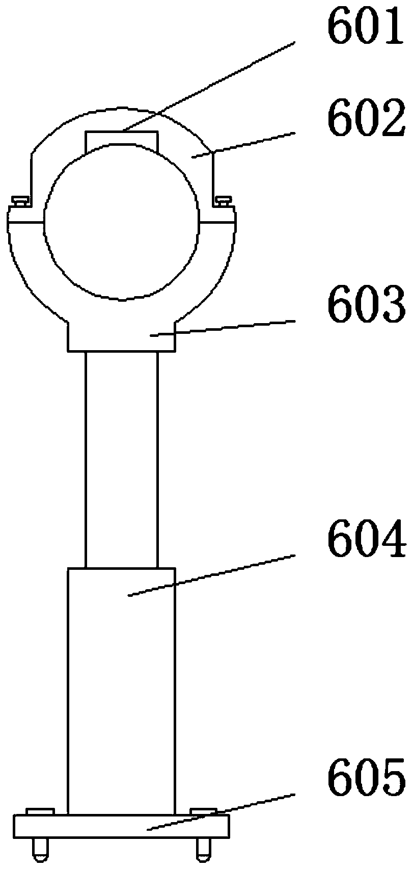 Information transmission device and method for robot parking system