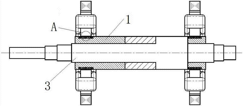 Magnetic suspension bearing rotor and magnetic suspension rotor system