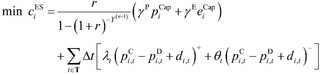 A capacity calculation method for shared batteries based on battery life