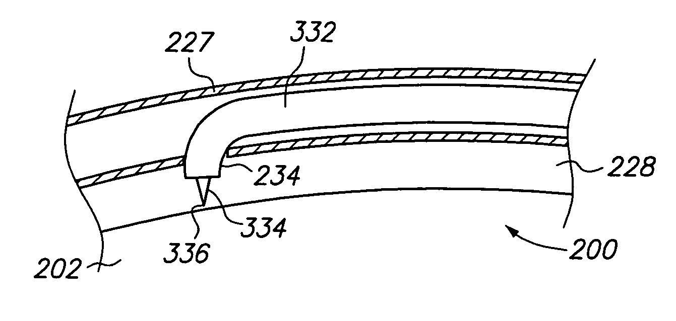 Method of intravascularly delivering stimulation leads into direct contact with tissue