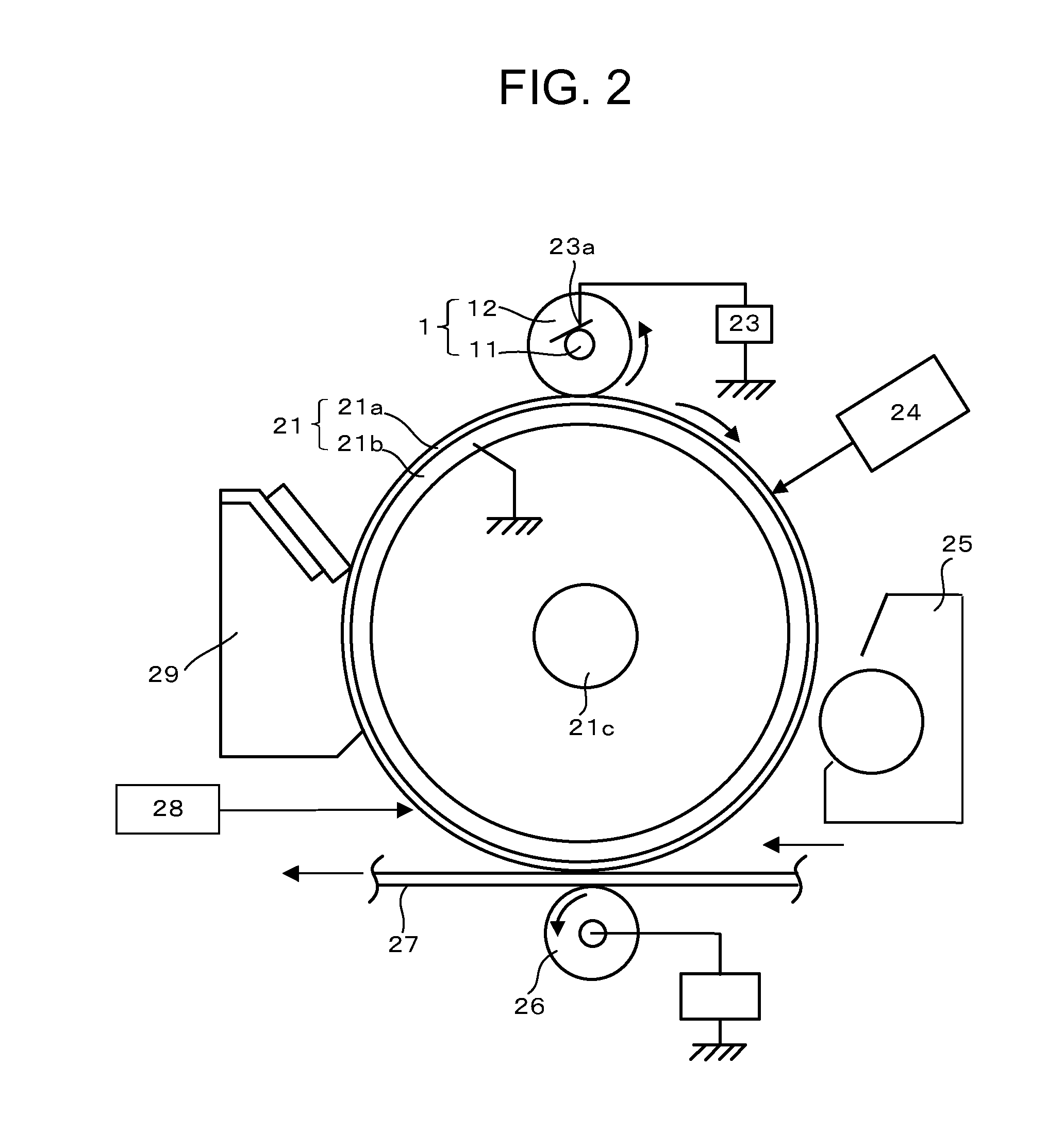 Charging member, process cartridge and electrophotographic apparatus