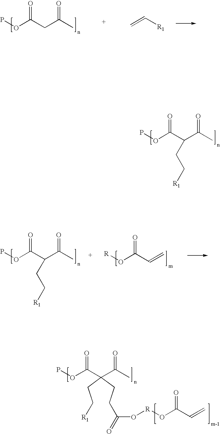 Curable liquid acryloyl group containing resin composition