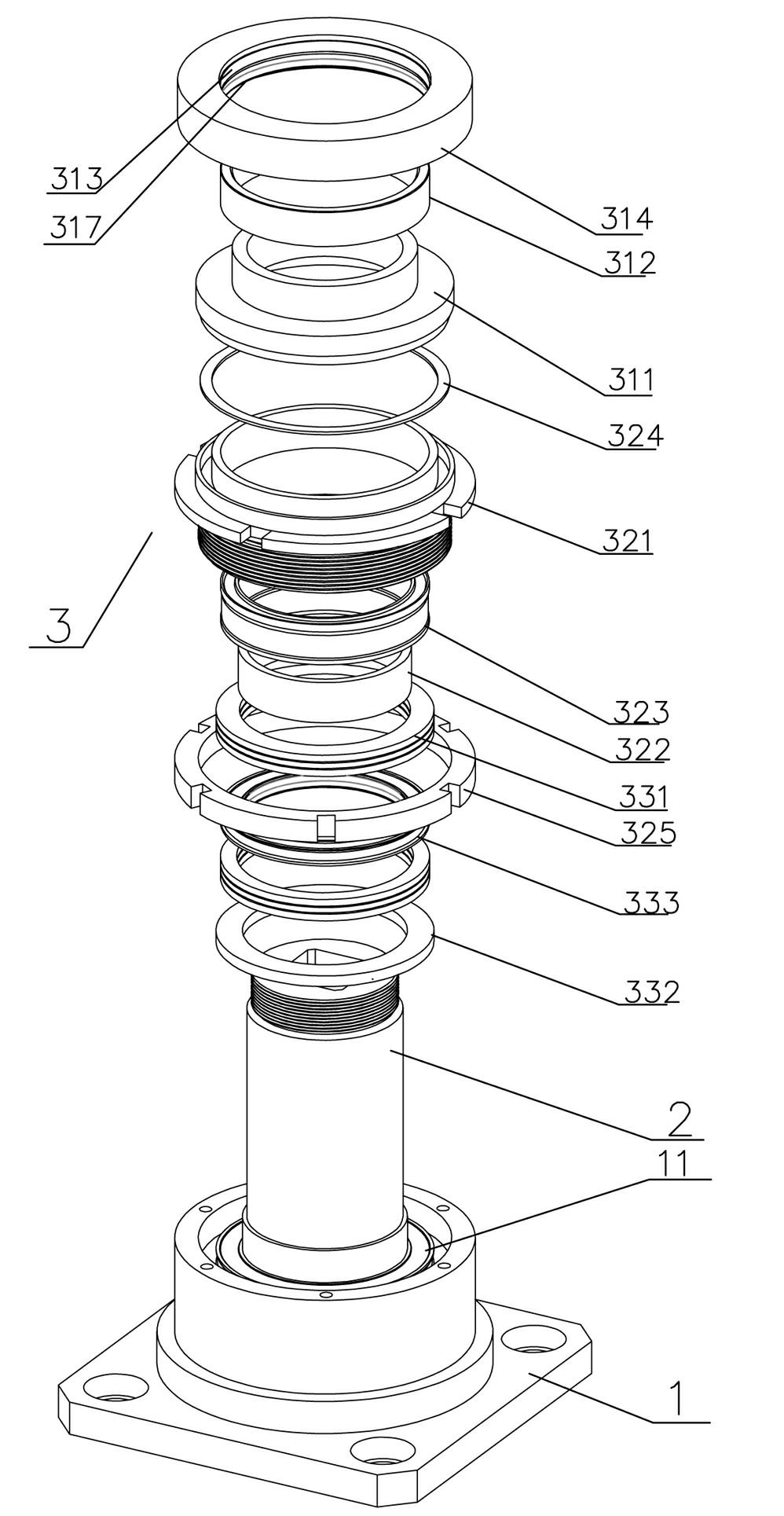 Pressure transmission sealing coupler