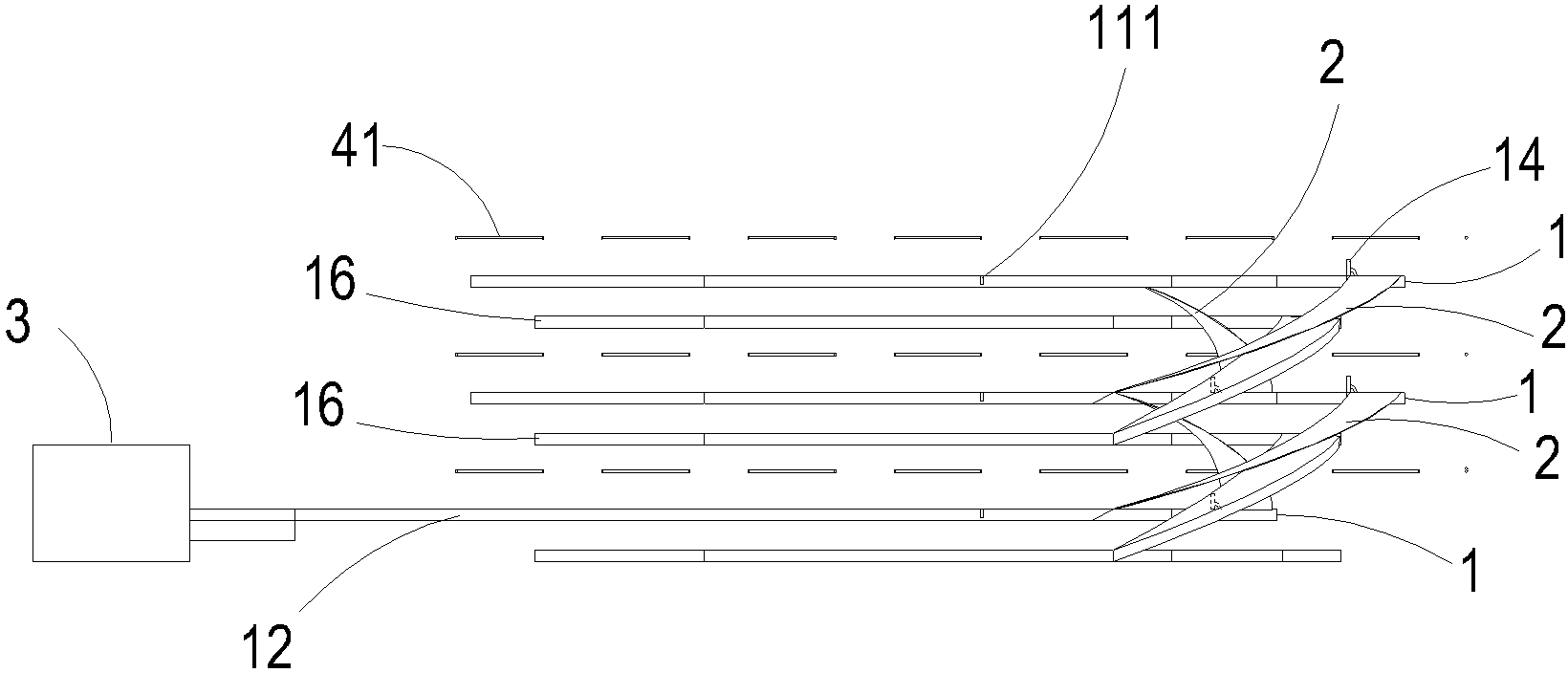 Conveying type plant automatic production equipment and method