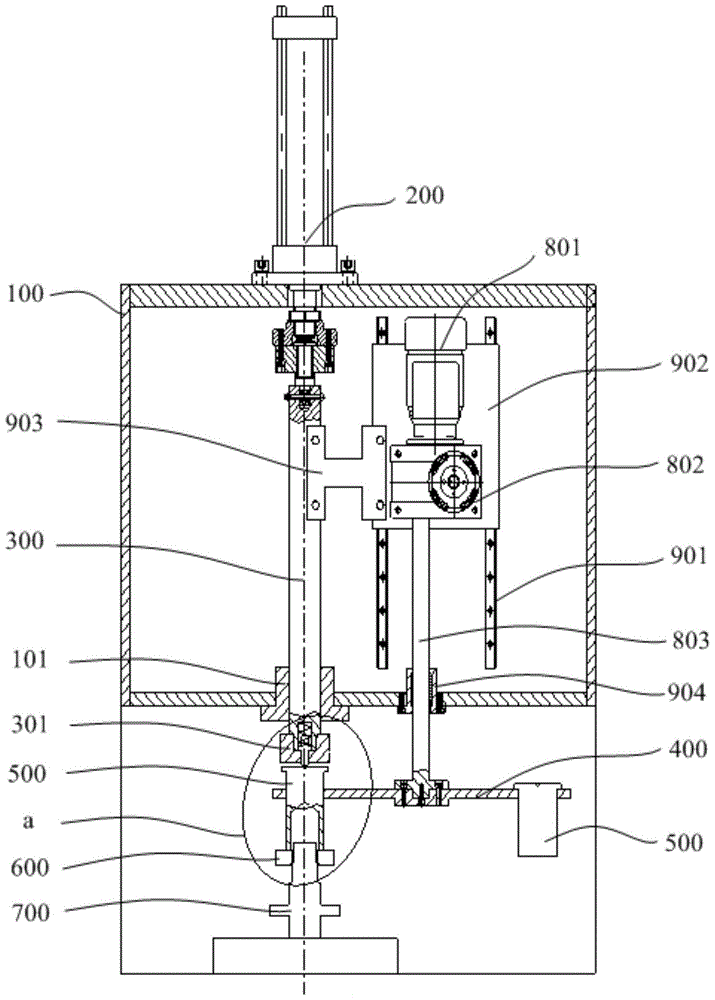 A press for pressing parts