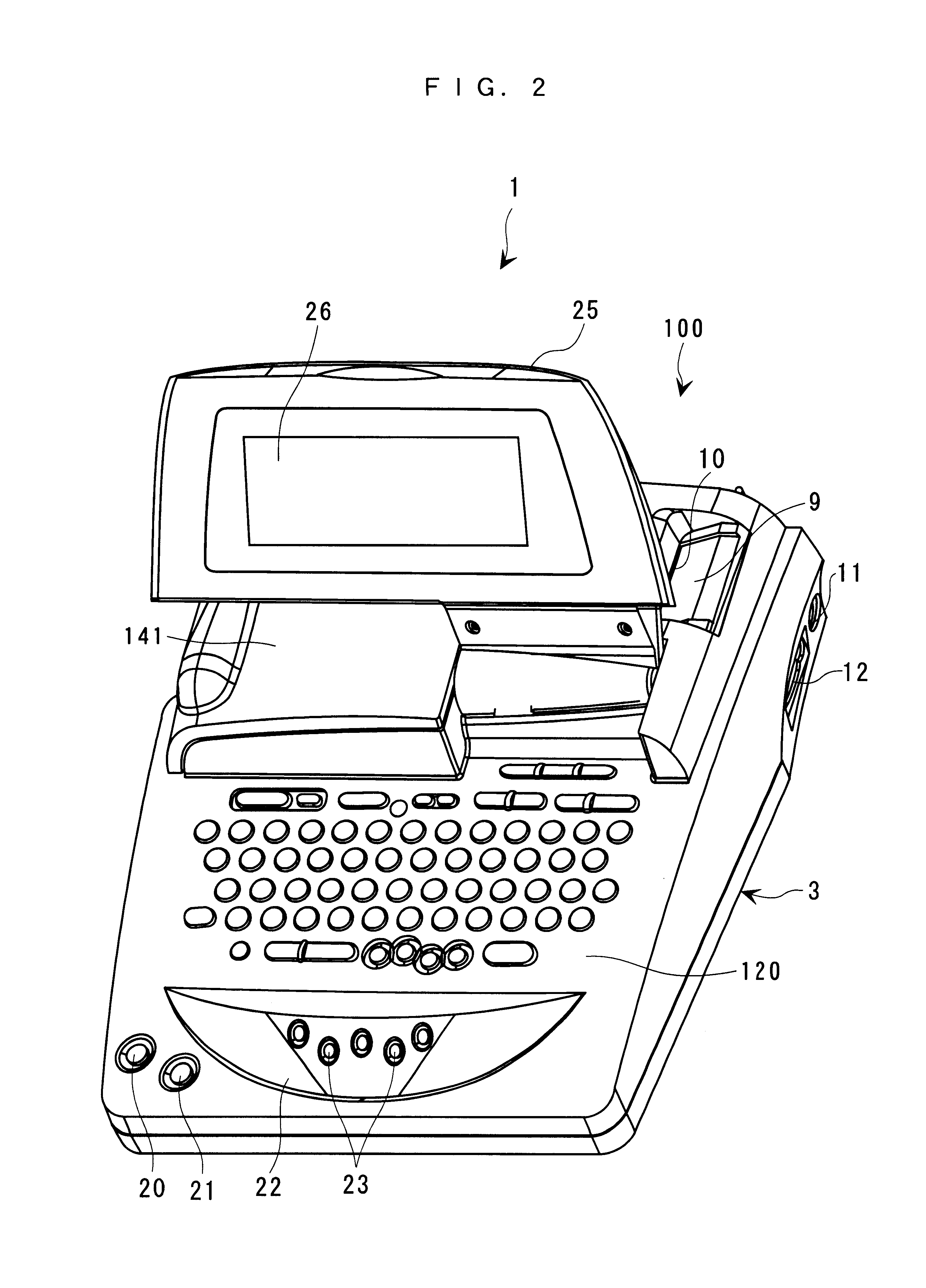 Tape printing apparatus