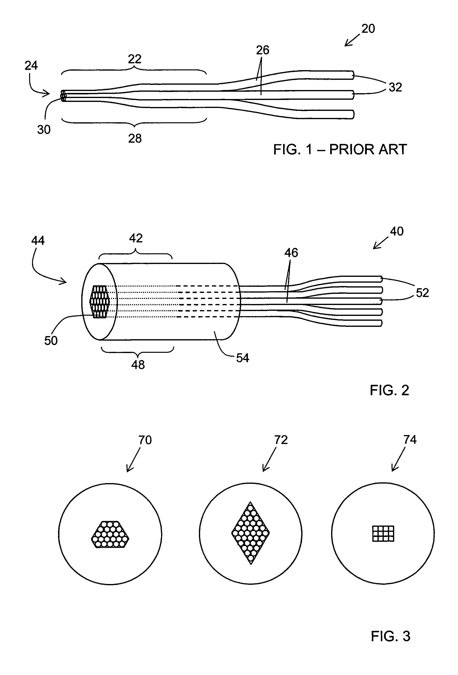 Fiber bundles and methods of making fiber bundles