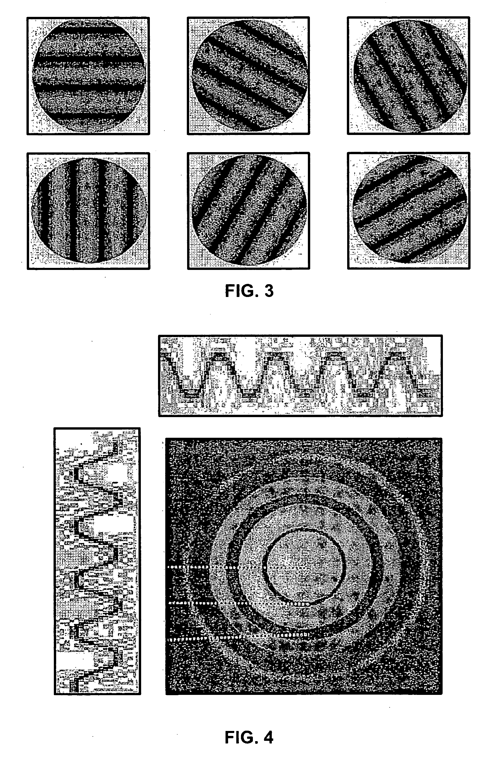 Astigmatic axis independent spatial frequency and contrast sensitivity target and method