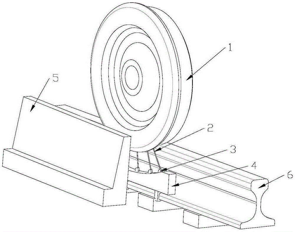 Device and method for out-of-roundness detection of urban rail vehicle wheels based on laser sensor