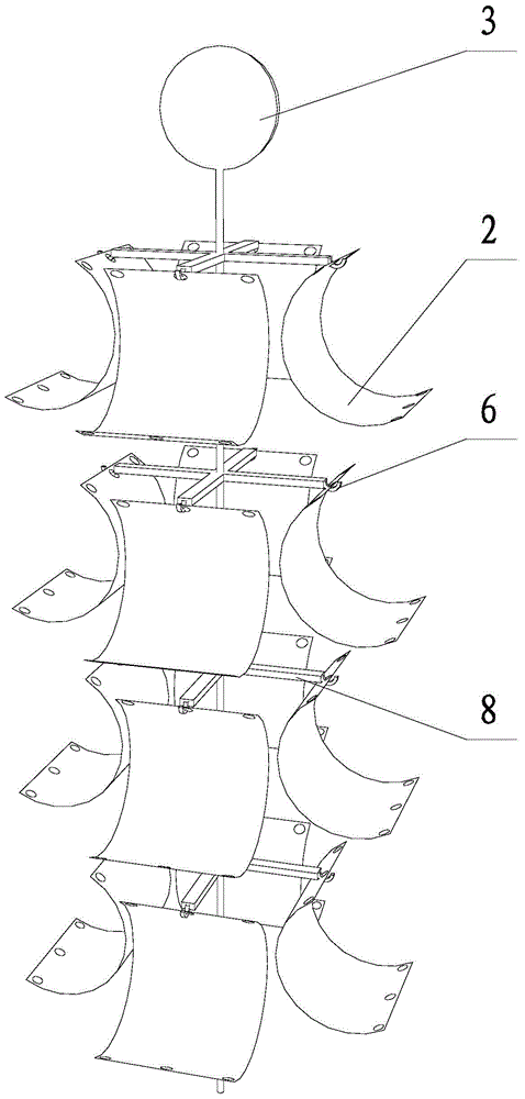 Egg bag collecting and hatching devices for industrial seedling culture of Rapana venosa and use method of devices