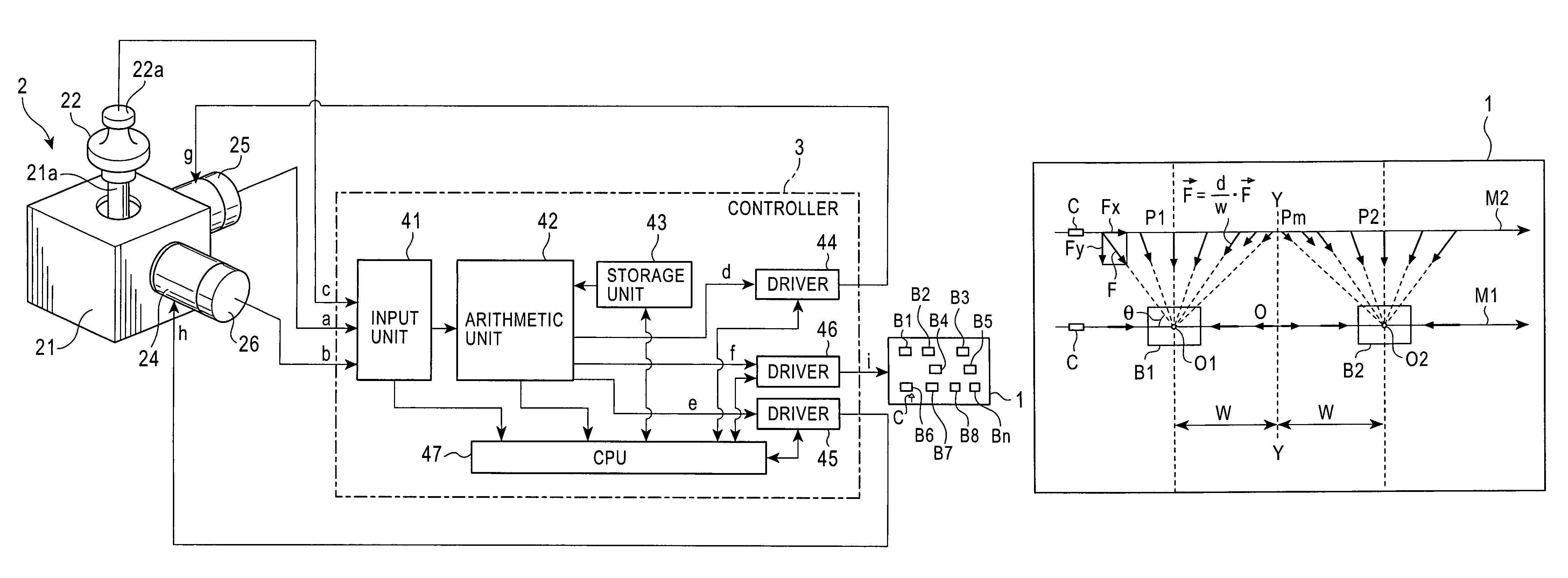 Force-feedback input device