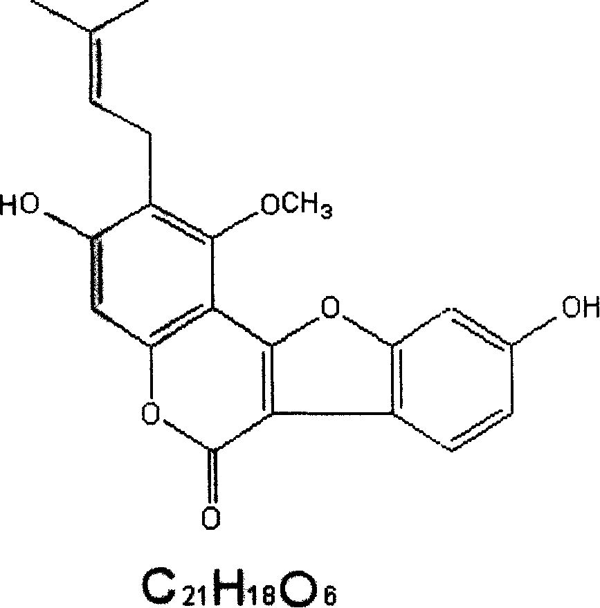 Immunity inhibitor glycyrol