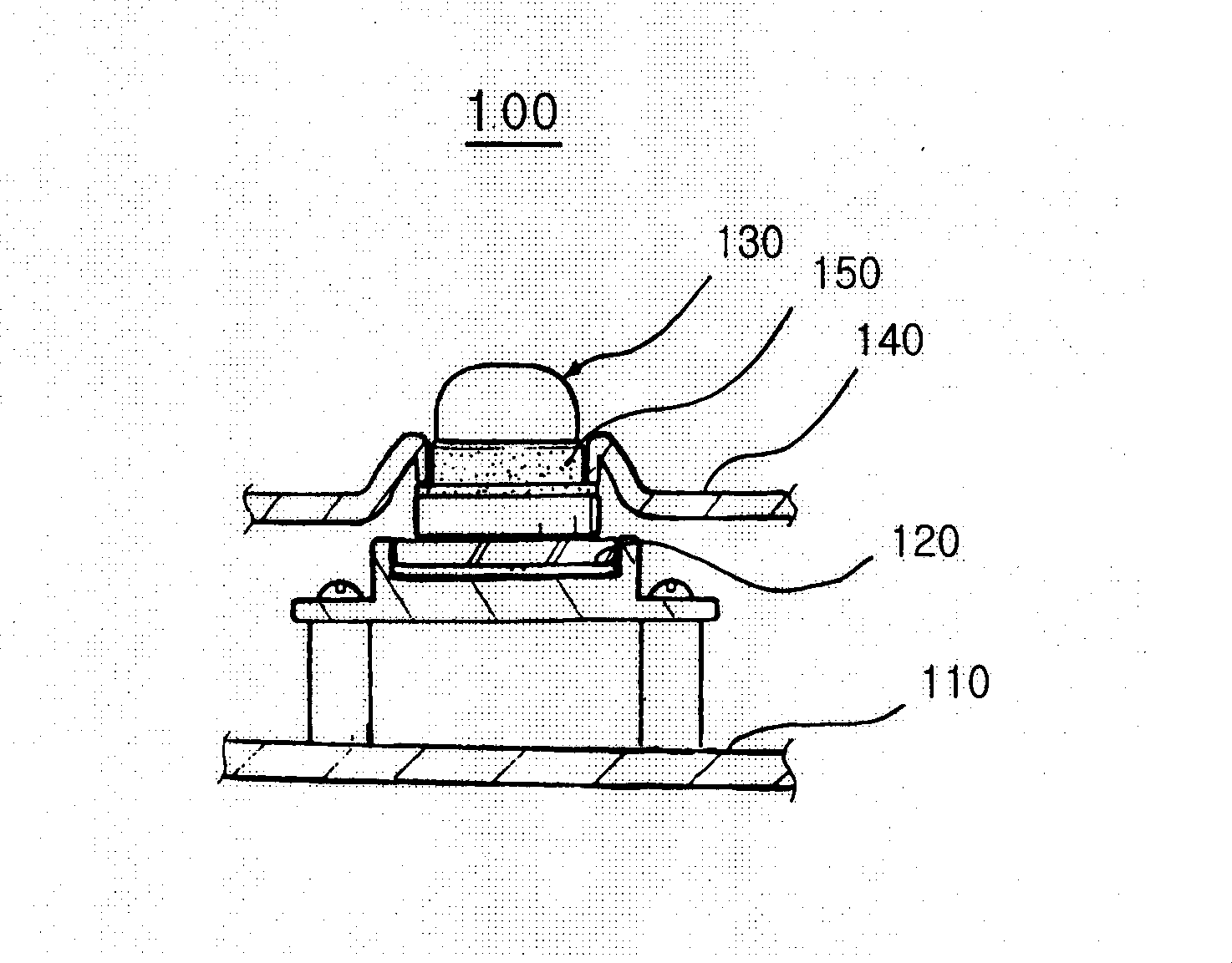 Basic unit for mild moxibustioner and mild moxibustioner for warm and heat therapeutic device including it