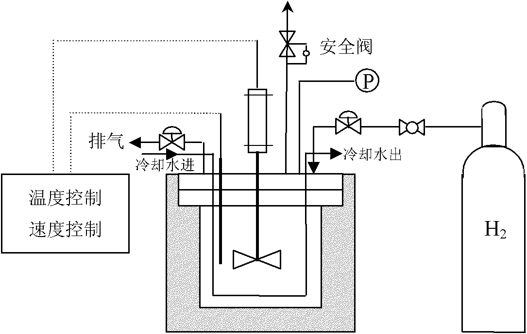 Method for preparing biological oil from algae biomass through direct catalytic liquefaction method