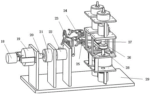 A kind of finger movement function rehabilitation training device