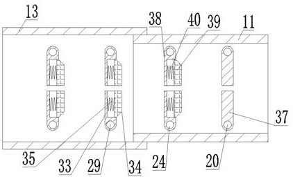 Safe anti-falling scaling ladder device