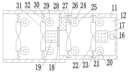 Safe anti-falling scaling ladder device