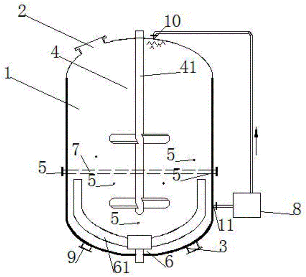 Sludge homogeneous slurrying and thermal hydrolysis reaction integrated device