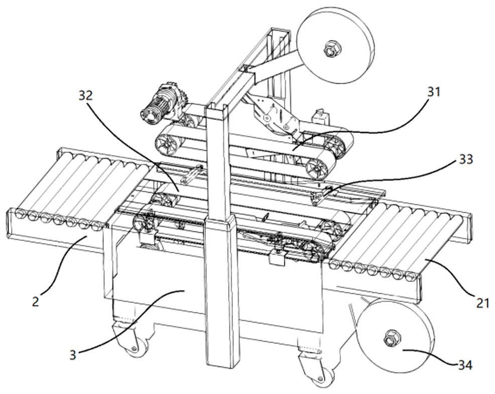 Soft plastic forming packaging machine and using method thereof