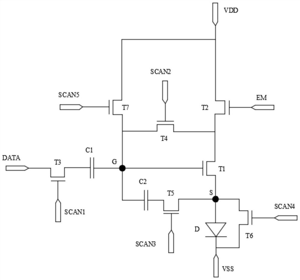 Light-emitting device driving circuit, backlight module and display panel