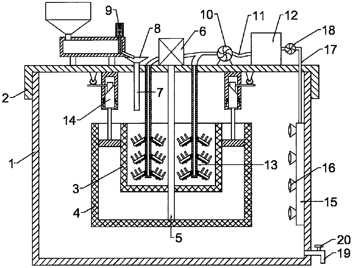 Barometric disturbance principle-based filtering equipment for tea seed oil processing