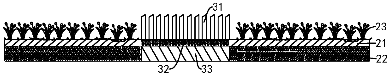 Ecological sinking bed