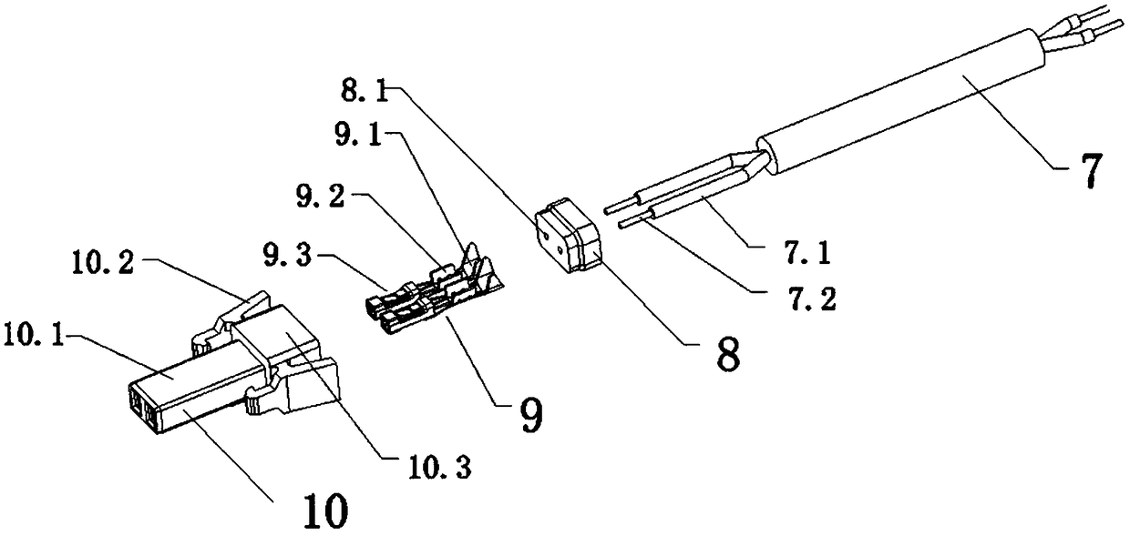 A waterproof connector