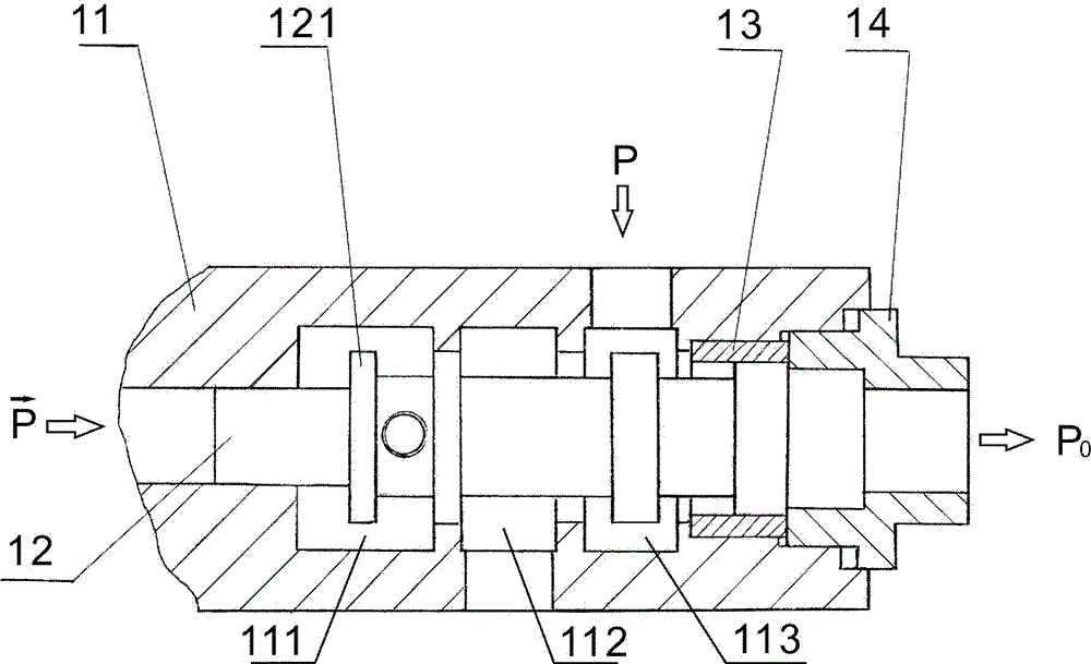 Hydraulic gadder and oil distribution sliding valve thereof