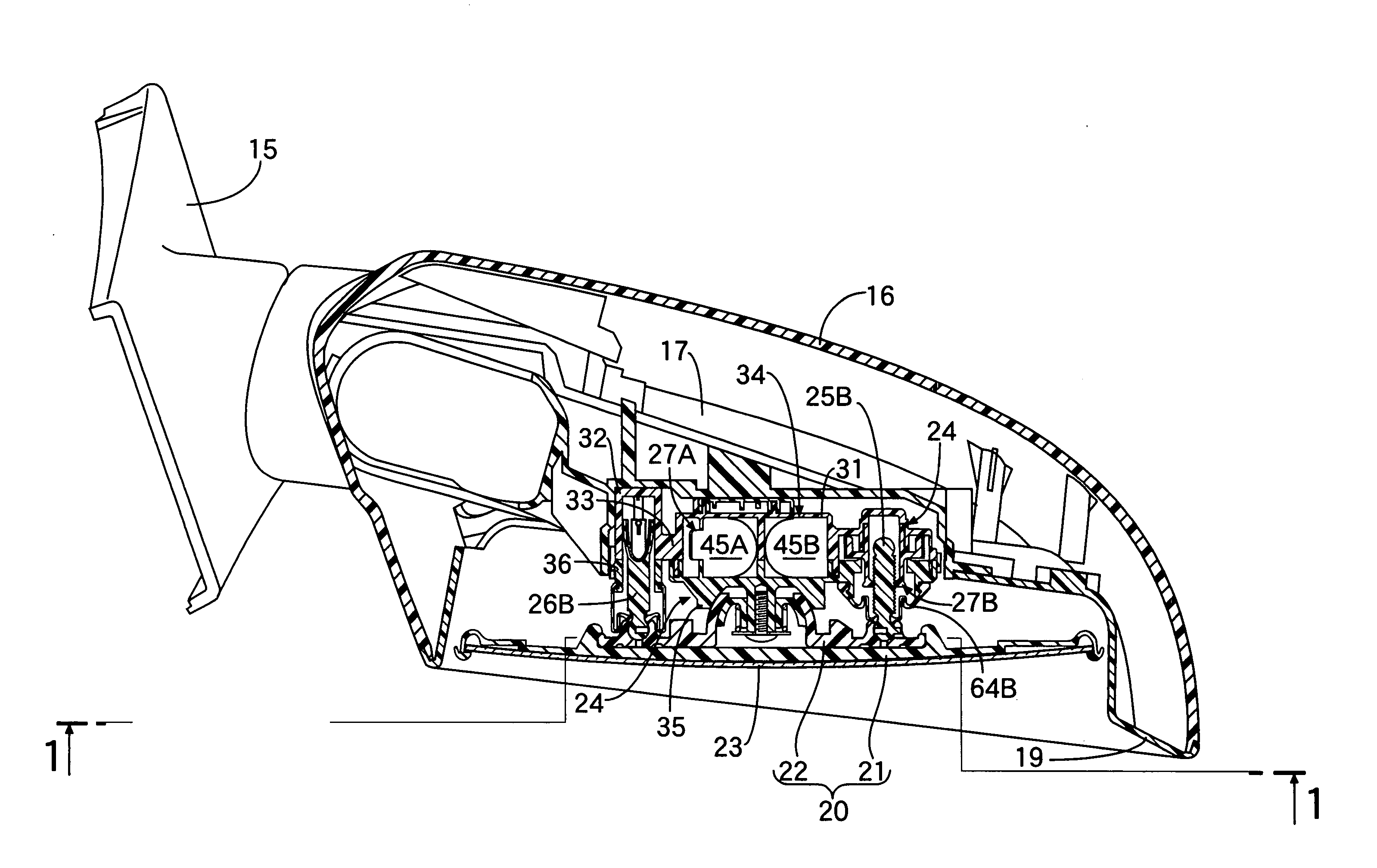 Vehicular mirror device