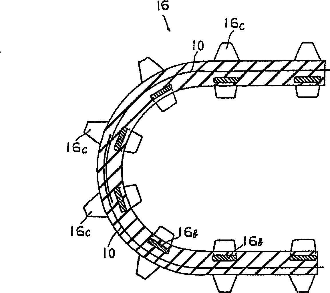 Steel cord for rubber track main cord