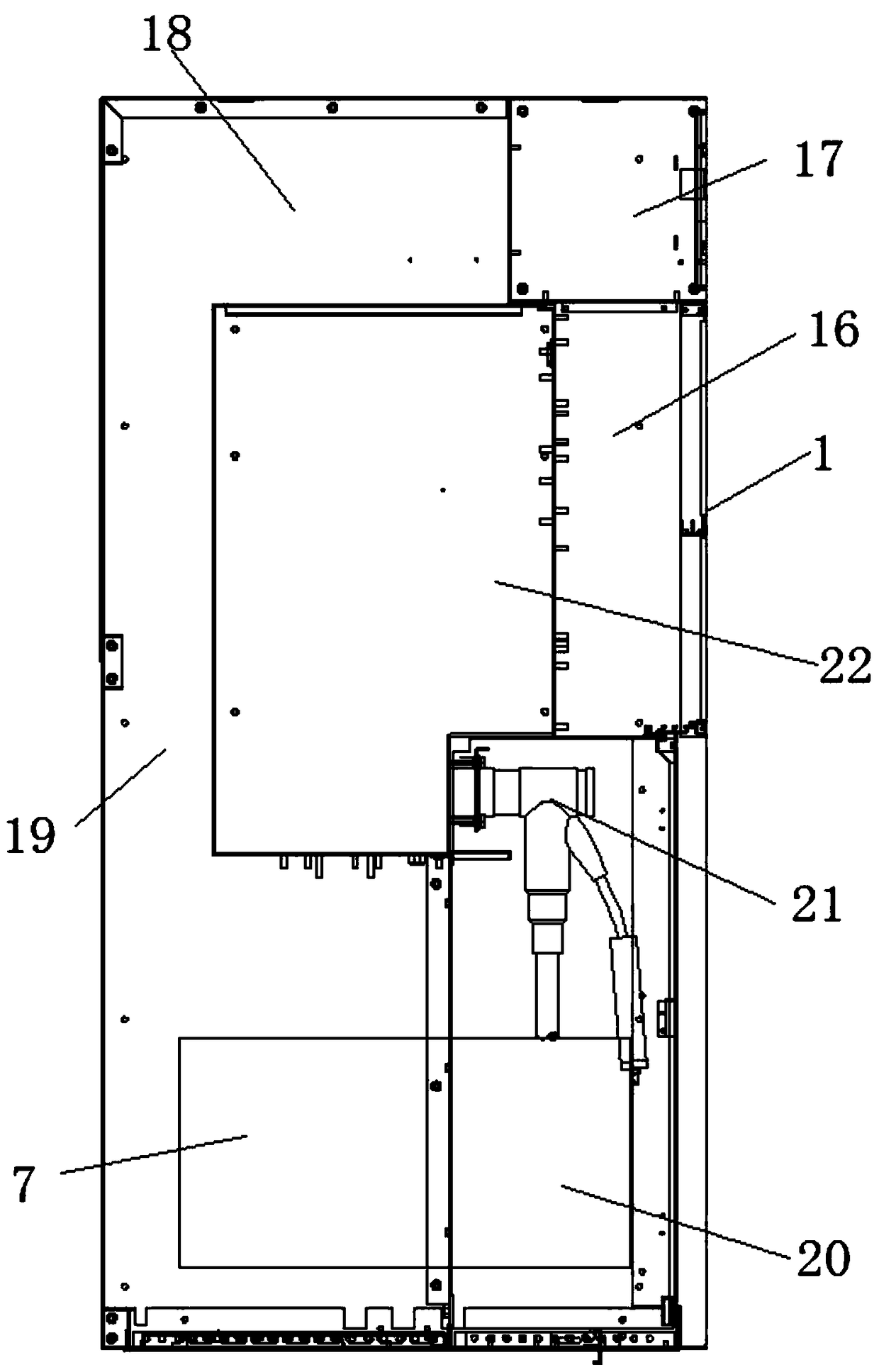 An indoor intelligent 10kv boundary circuit breaker switchgear with communication function