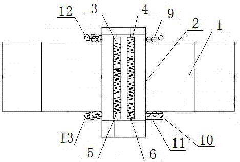 Solar panel automatic cleaning device