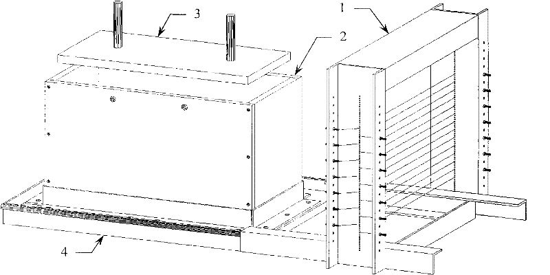 A thin-layer cutting device for multi-interlayer model materials