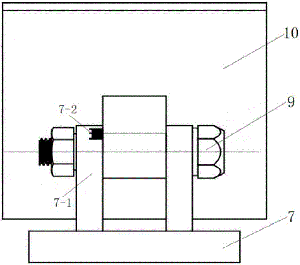 Engine cylinder's inner near-wall flow field testing device