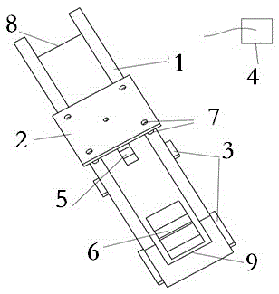 Electrochemical testing experimental device for dynamic corrosion of metal