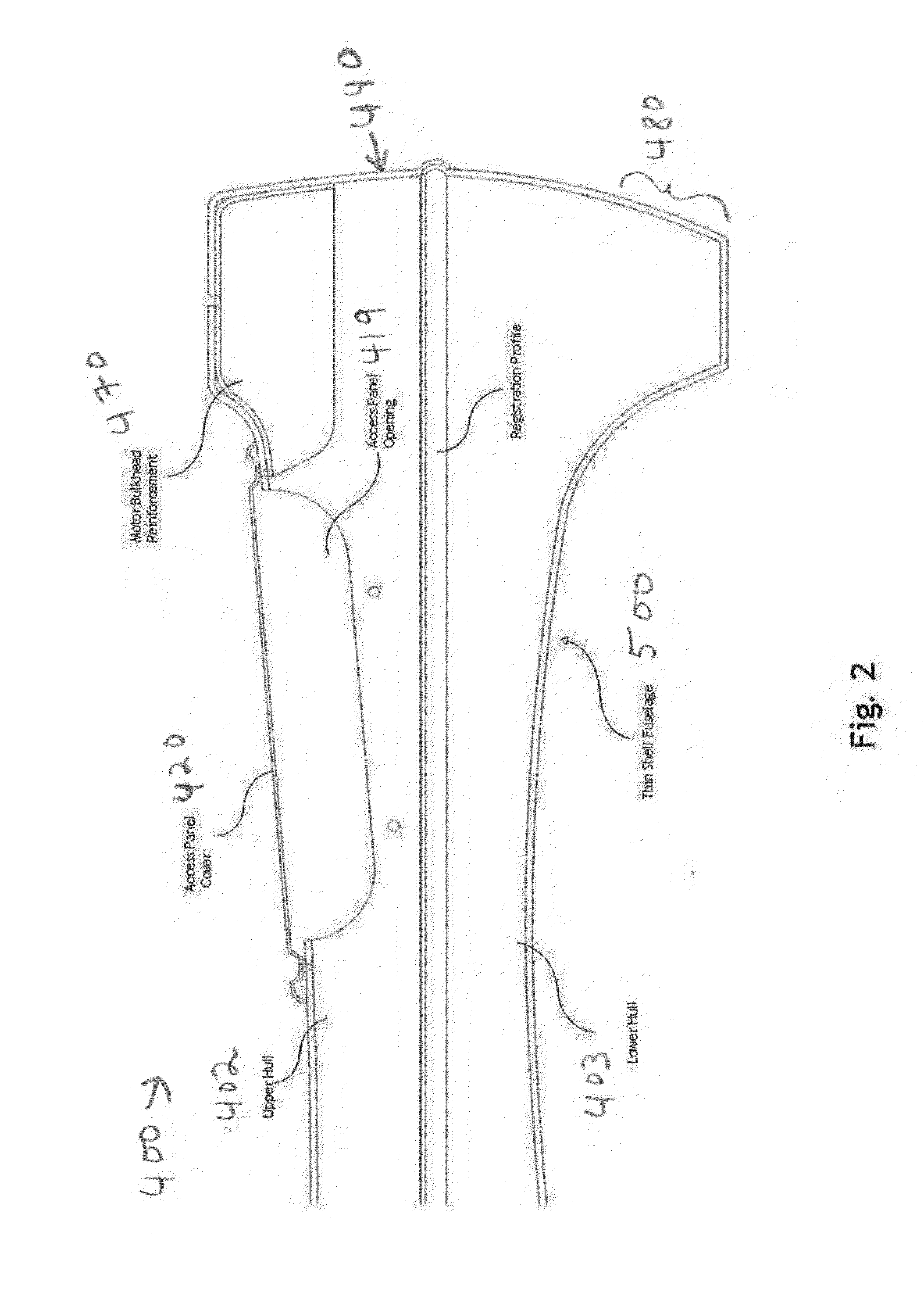 Methods and Systems of Constructing a Multi Rotor Aircraft Fuselage