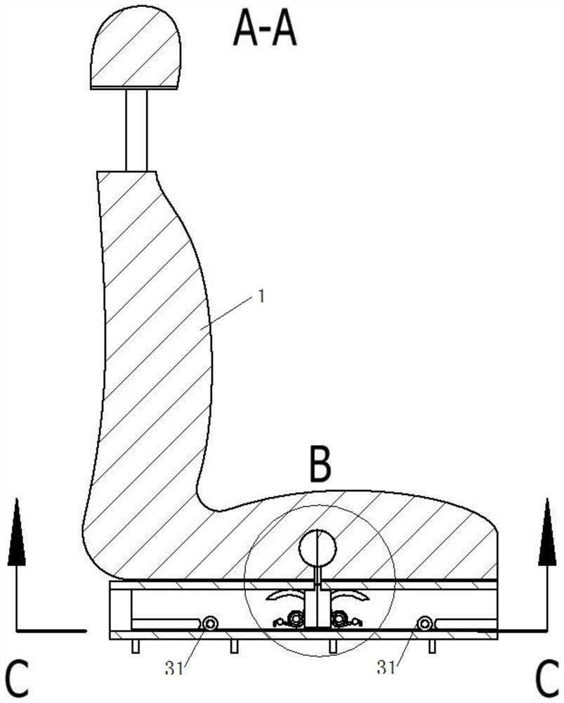 A stepless adjustable car seat