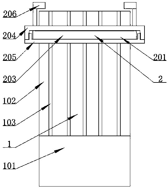 A high-efficiency flower stalk brancher