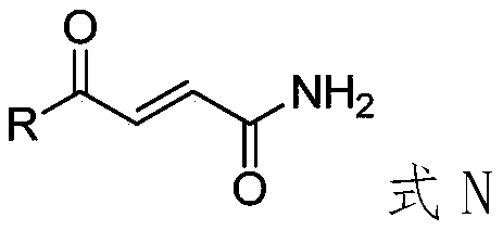 Application of 4-oxo-2-butenamide derivatives in the preparation of antibacterial agents