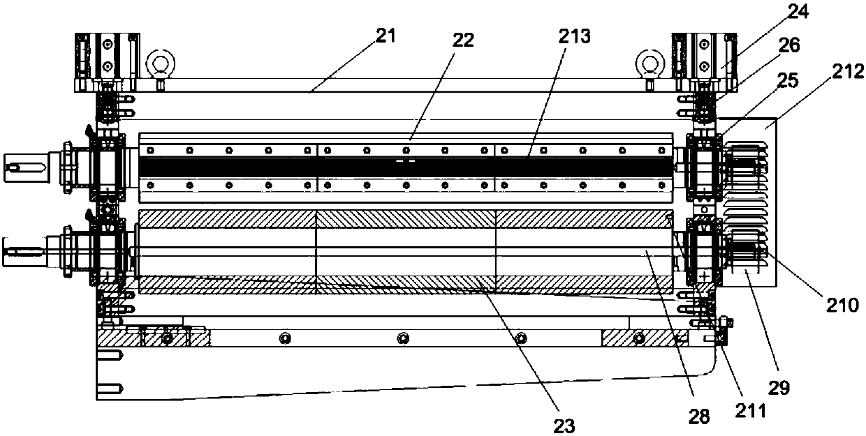 Special compounding device used for medical pad production line