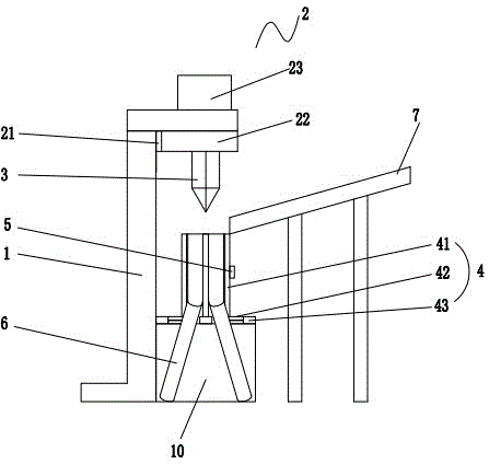 Automatic firewood chopping equipment