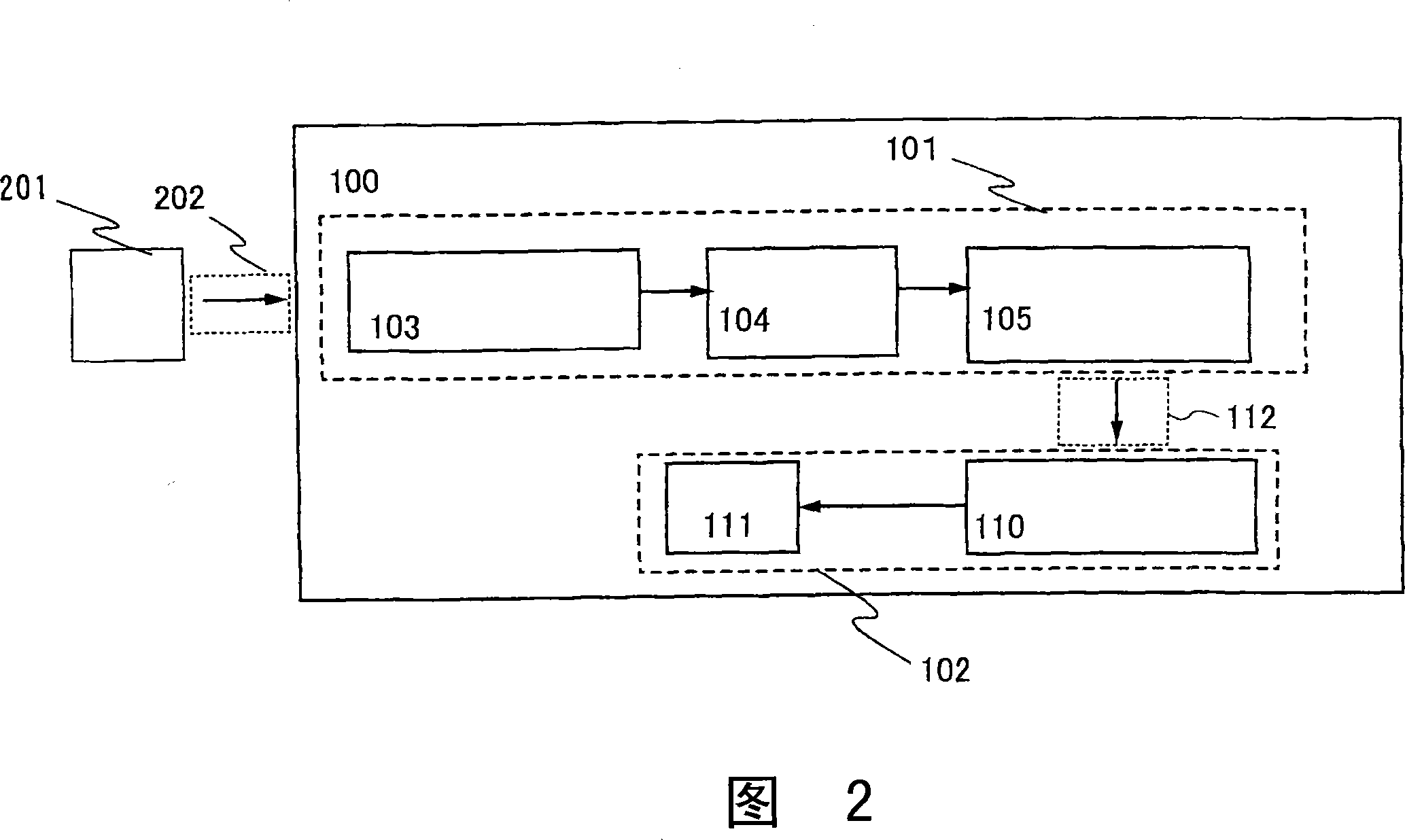 Wireless receiving device