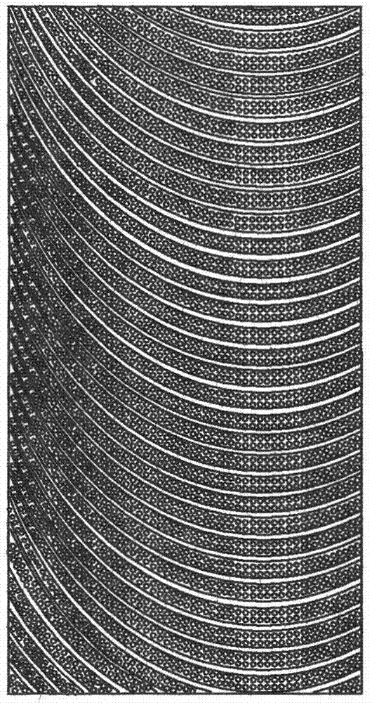 Spiral-plate corrugated structured packing