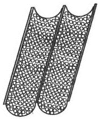 Spiral-plate corrugated structured packing