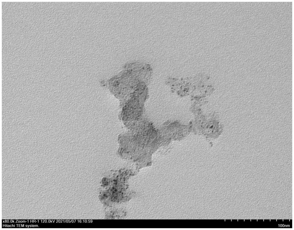 Method for preparing nano-catalyst by using platinum group metal in waste gas treatment catalyst