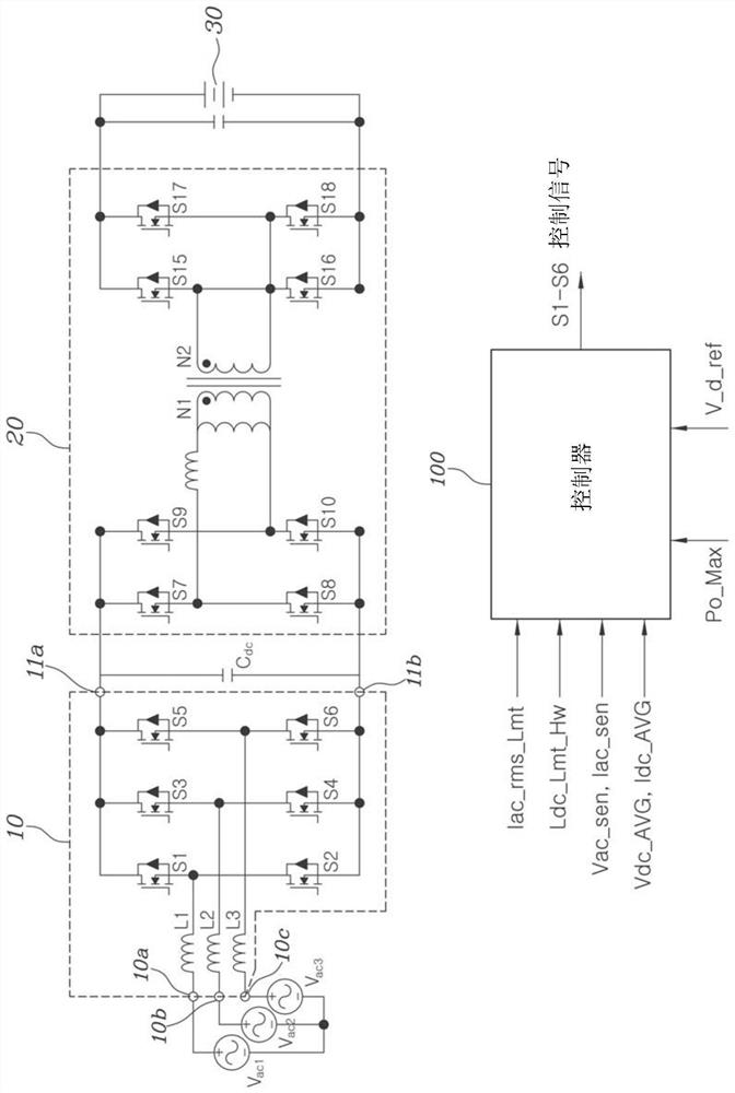 Device for supplying power from vehicle battery to outside of vehicle and vehicle bidirectional charging apparatus including same