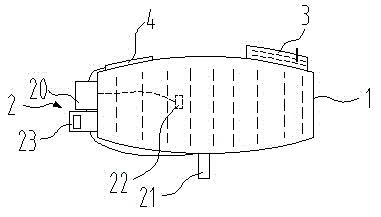 Medical cold and hot compress bag, method for making cold and hot compress bag