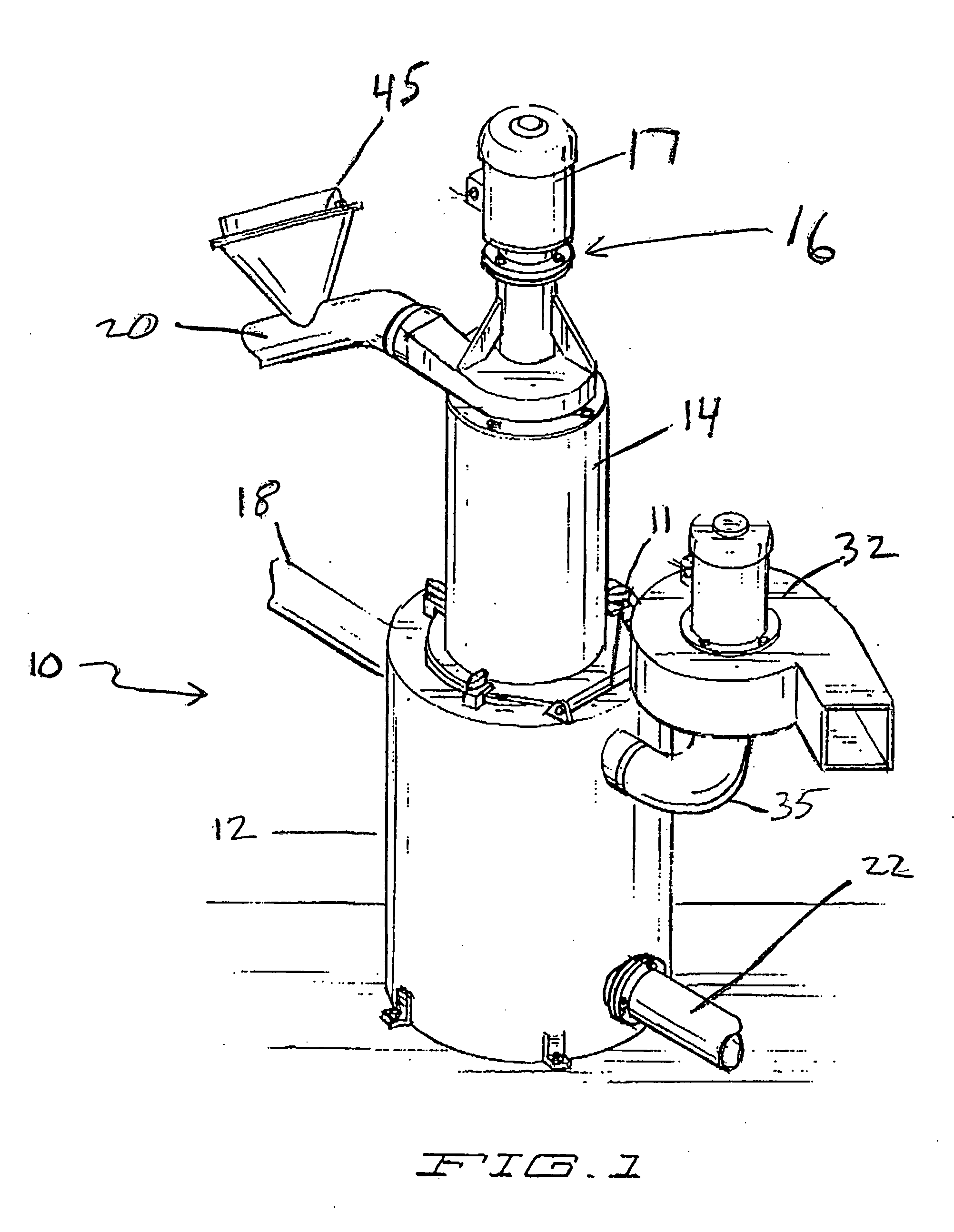 Forced air circulation for centrifugal pellet dryer