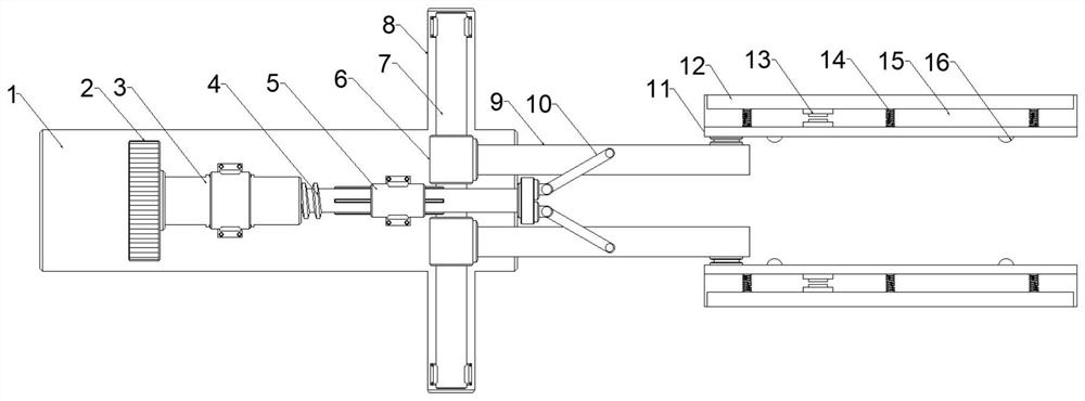 Side opening and closing structure and auxiliary supporting device for oral treatment