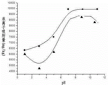 Method for adsorbing mercury ions in waste water by means of charcoal particles made from poplar branches